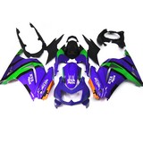 0207 Fairing Kawasaki Ninja 250 Ex250R 08 09 10 11 12 Eva Facing Purple